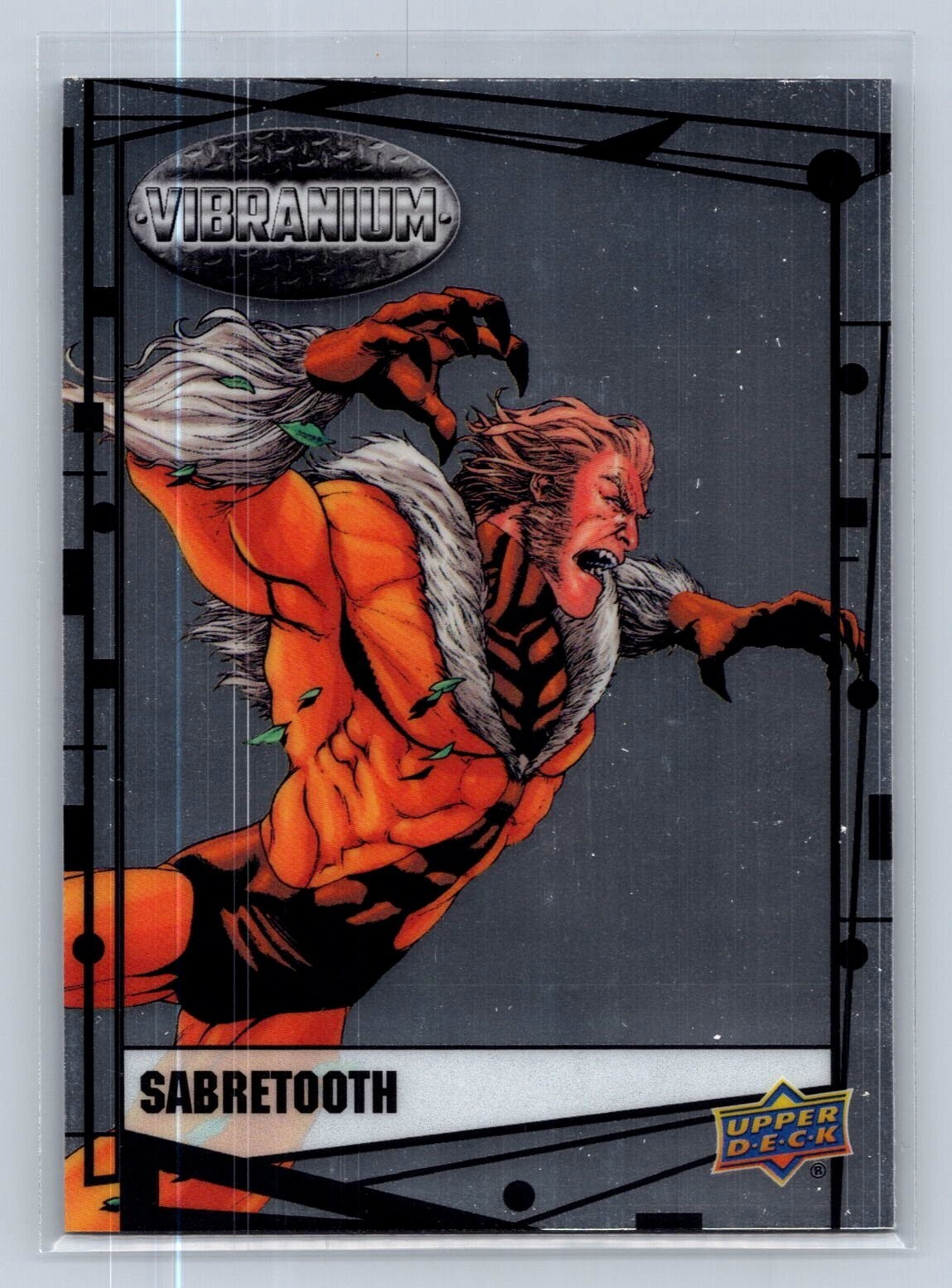 Sabretooth - 2015 UD Marvel Vibranium Base Set Card # 11