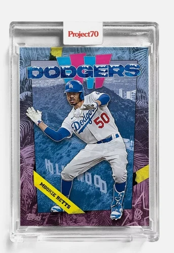 Topps PROJECT 70 - 1988 Mookie Betts by Ben Baller - Dodgers - Project70 IN HAND