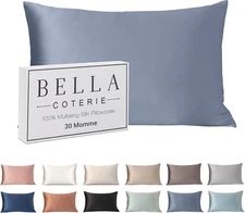 Luxury Silk Pillowcase for Hair and Skin | 30 Momme | 100% Pure 6A Mulberry Silk