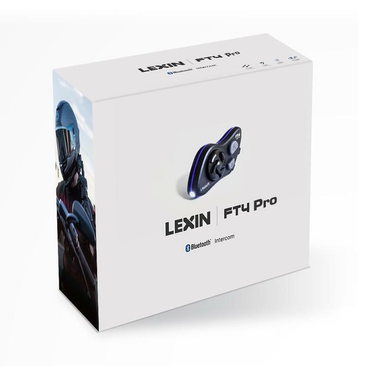LEXIN MOTO LX-FT4Pro Way Motorcycle Bluetooth Helmet Intercom FM
