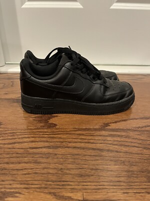 black air force 1 women's size 7