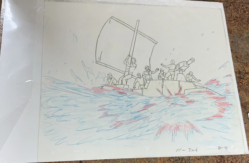 Star Wars DROIDS cel (?) Lucasfilm - Image 3 of 3