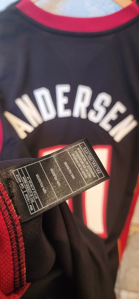 NWT 2013 NBA Adidas Swingman Miami Heat Chris Andersen 11 Jersey