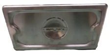 Vollrath Super Pan 3 P/N 93300 Solid Stainless Steel Cover 12-3/4" x 6-7/8"