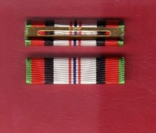 Afghanistan Campaign Award medal ribbon bar USA Made