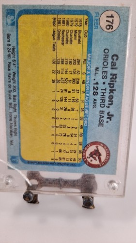 Cal Ripken Jr. Orioies Baseballkarte #176 - Bild 2 von 2