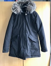 Woolrich Women’s Parka Coat Size S Removable Fox Fur Hood Trim