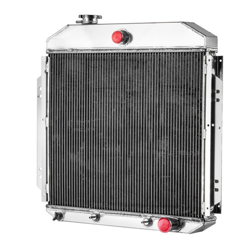 4 Rows Aluminum Radiator For 1957-1960 Ford F100 Truck 3.6L 4.4L 4.8L 5.8L AT - Picture 2 of 10