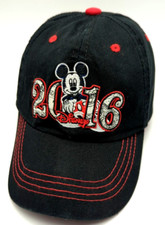 DISNEY 2016 hat black adjustable cap - Child / youth size