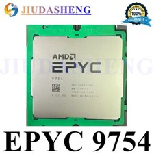 AMD EPYC 9754 Server 2.25-3.1GHz 128/256T 360W CPU Support Gigabyte MZ73-LM0