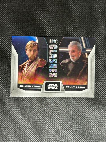 2023 Topps Star Wars Flagship - Epic Clashes Insert - U-Pick - Complete Your Set - Picture 8 of 23