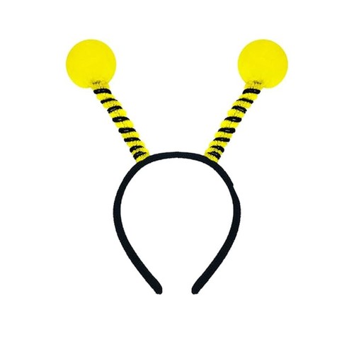 4 Pcs Bumble Bee Costume Set Antenna Headband Bee Glasses Long Gloves Accessory - Picture 2 of 4