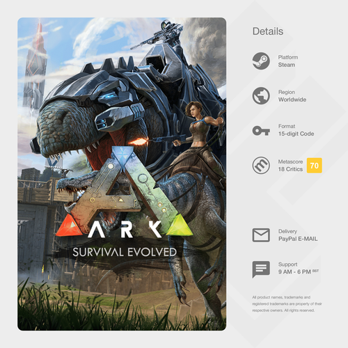 Buy Ark Survival Evolved Pc Mac Steam Key Global Multi Lang Instant Online In Kuwait
