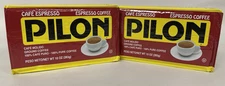 Café PILON Ground Espresso Coffee 10 Oz - Set of 2
