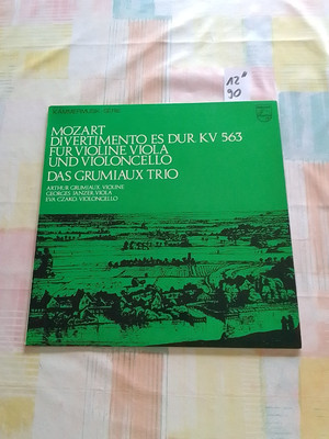 Wolfgang Amadeus Mozart , Grumiaux Trio - Divertimento In E Flat