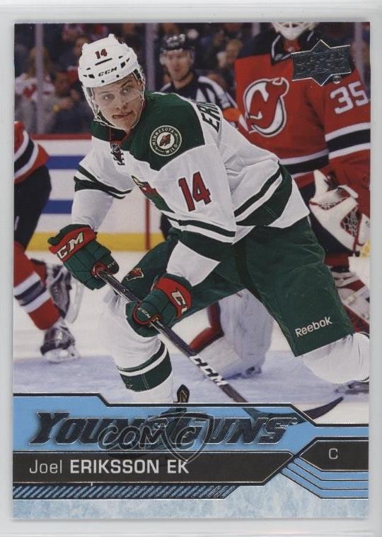 2016-17 Upper Deck Young Guns Joel Eriksson Ek #459 Rookie RC 7wt