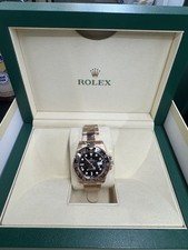 2021 Rolex GMT Master II 126715CHNR "RootBeer" Rose Gold Black Dial 