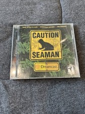 Caution Seaman Sega Dreamcast 2000 Complete (tested)