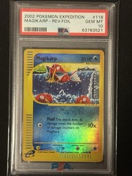 Magikarp 118/165 Expedition Base Set Reverse Holo