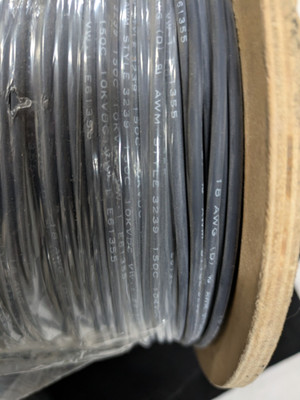 Thousand Foot Spool 16 Strand Copper AWM 3239  18 Awg Hookup Wire