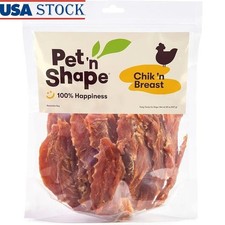 Grain Free Chicken Jerky Dog Treats Natural Protein Snack For All Dogs New