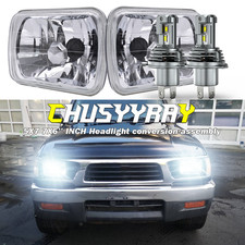 5x7 7x6 Led Headlights Hilo Drl For Toyota Tacoma 1995 1996 1997 Pickup 5x7 7x6 Led Headlights Hilo Drl For Toyota Tacoma 1995 1996 1997 Pickup