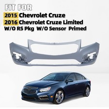 Front Bumper Cover For 2015 Chevrolet Cruze2016 Cruze Limited Primed 94525910 Front Bumper Cover For 2015 Chevrolet Cruze2016 Cruze Limited Primed 94525910