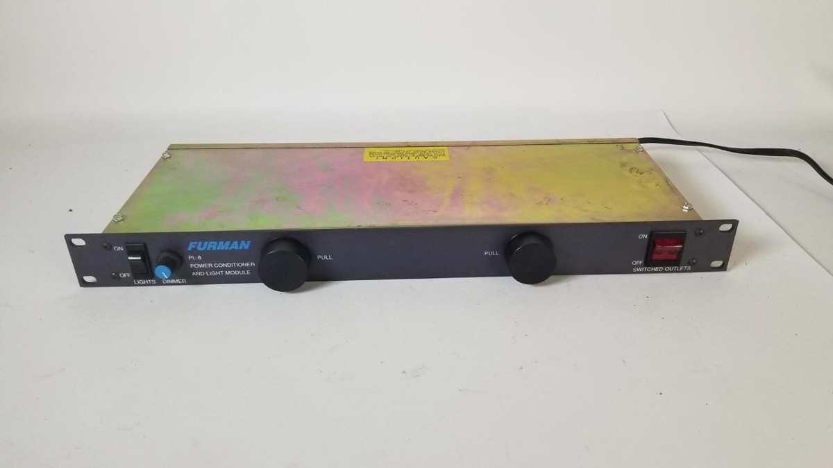 Furman PL-8 8-Outlet Power Conditioner & Light Module | eBay