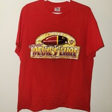 Vintage Living Epistles Deadly Devil's Lure Jesus T-Shirt Size Large Red