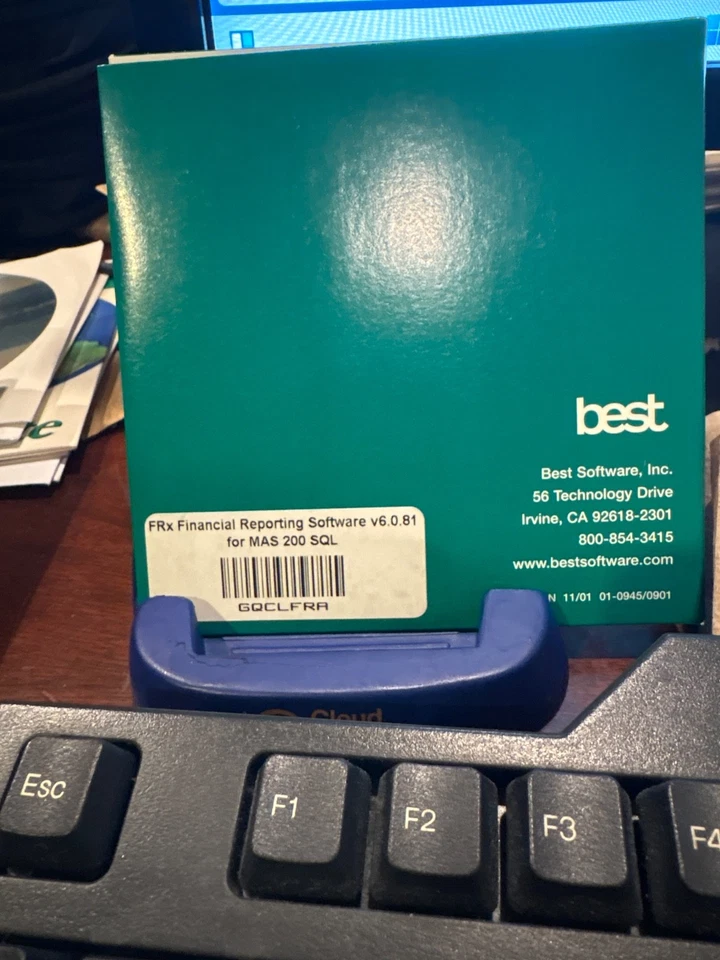 BRAND NEW SEALED FRx Financial Reporting Software for best MAS 200 SQL v6.0.81 - Image 2 of 4