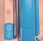 Joie Straw On The Go set NWT,reusable, stainless steel straw+cleaning brush+case — photo 6