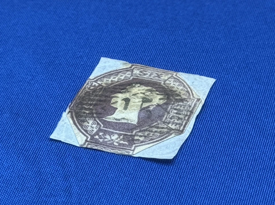 GB UK QV 1854-1856 6d Six Pence Embossed Stamp SG58/59/60 Used Mauve/Lilac - Image 3 of 4