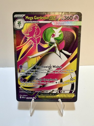 Mega Gardevoir EX 159/132 Full Art Secret Rare Pokemon Mega Evolutions - 第 1/12 張圖片