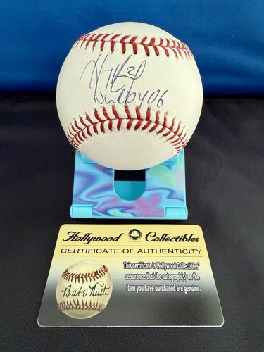 HANLEY RAMIREZ AUTOGRAPHED MLB BALL WITH NL ROY 06 INSCRIPTION W/COA 🔥⚾️🔥