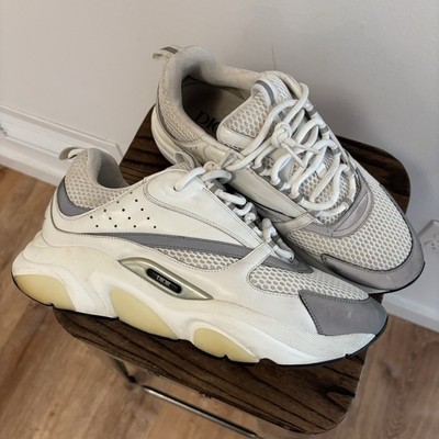 Dior B22 White Grey Sneakers Size 45