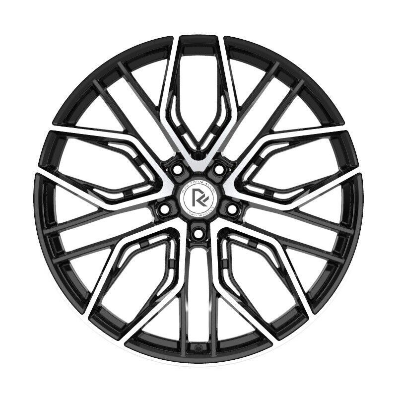 4 RF1 20 inch STAGG Black Rims 20x9/10.5 fits LOTUS EVORA 400 2017-18