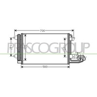 Kondensator Klimaanlage Prasco AD320C001 Prascoselection FüR Audi Seat Skoda VW
