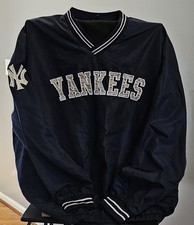 New York Yankees Jacket Warmup Size XXL Pullover Genuine Merchandise New