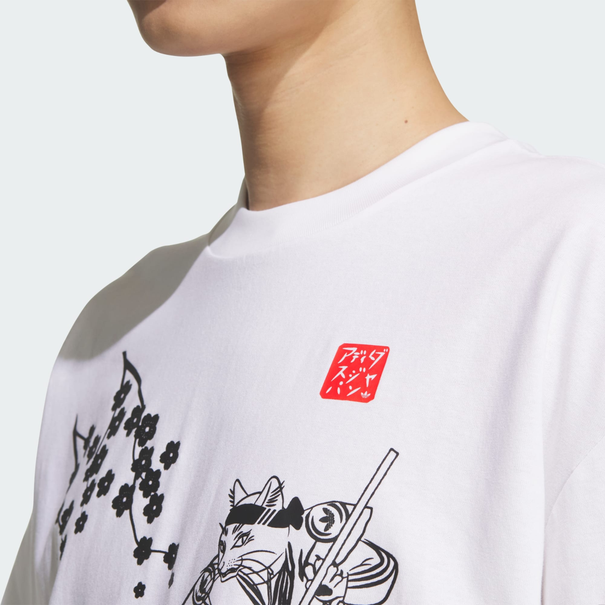 adidas Originals Samurai Short Sleeve T-Shirt White KS3320 Japan