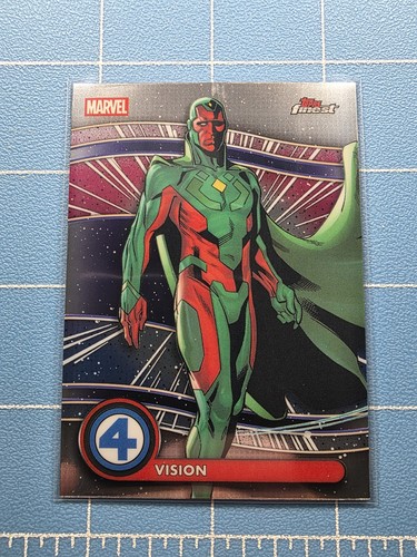 Vision – 2026 Topps Finest Fantastic Four · Base Cards Uncommon #083 Vision