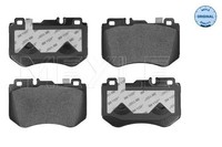 Meyle 025 259 9719 Bremsbelagsatz Vorne , Passt Zu: Mercedes C (A205), C (C205),
