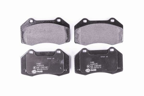 Hella Pagid BremsbeläGe Vorne FüR Renault Megane II Clio III Alpine A110-image