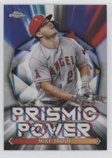 2021 Topps Chrome Prismic Power Mike Trout #PP-2 11qd