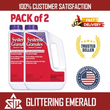 Bonide Insect Control Systemic Granules, 4 lbs. Ready-to-Use Water - Pack of 2