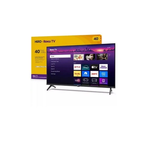 Hiro TV 40" 1080p Full HD Smart Roku TV with Dolby Audio for Streaming H40C3D4