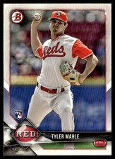 2018 Bowman Tyler Mahle Rookie Cincinnati Reds #32
