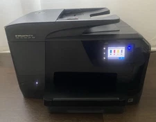 HP OfficeJet Pro 8710 All-in-One Inkjet Printer 250 Pages Printed Tested w/ Ink!