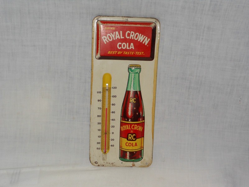 Vintage Royal Crown Cola Thermometer