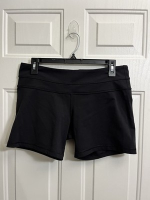 Lululemon Women s Groove Black Athletic Shorts 5  Inseam Size 10