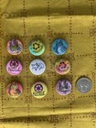 Lot Of 9 😸♻️ Handmade 💫 1 Inch Cats, Recycle & Star  Pin Buttons Pinbacks Set — photo 3